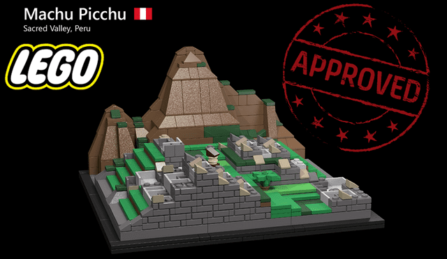 Machu Picchu obtiene el 100% de los votos necesarios para tener su propio set Lego