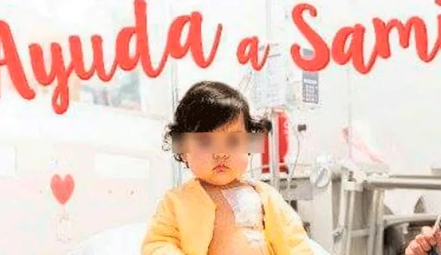 Ayuda a Sami: bebé con leucemia necesita apoyo para sobrevivir