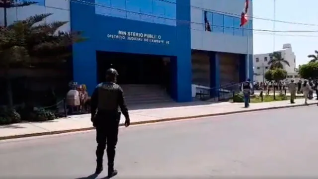 Chiclayo: amenaza de bomba alarmó al personal del Ministerio Público [VIDEO]