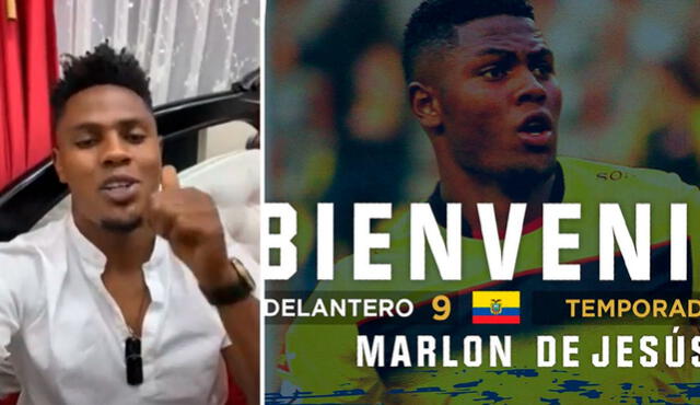 Marlon de Jesús descendió a la segunda de Ecuador con El Nacional. Foto: captura/Twitter/Binacional