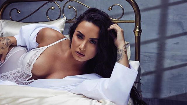 Demi Lovato y las veces que posó de manera sugerente en la cama [FOTOS] 