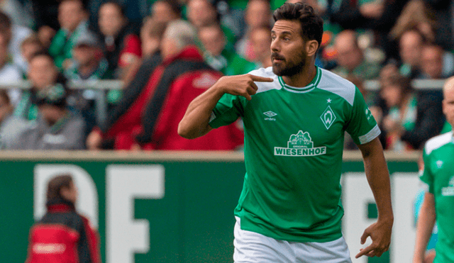 Agente de Claudio Pizarro se reunió con directiva del Bremen, ¿extiende su contrato?