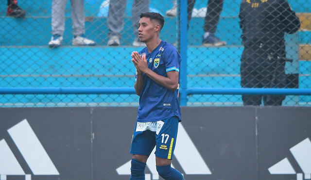 Brandon Palacios marcó su primer doblete en la temporada. Foto: Twitter/Liga 1