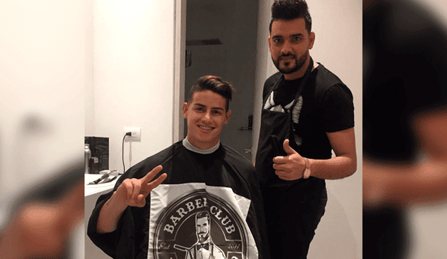 Instagram: barbero no le cobró a James Rodríguez y ganó jugosa propina