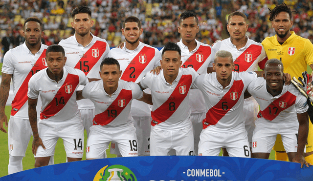 Selección peruana en cuartos de final.