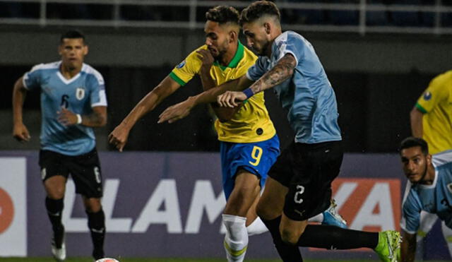 Brasil y Uruguay igualaron 1-1 por el cuadrangular del Preolímpico Sub-23 [RESUMEN]