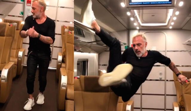 Instagram: Millonario Gianluca Vacchi bailó reggaetón en su avión [VIDEO]