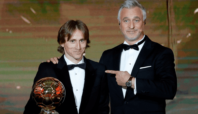 Luka Modric se convierte en el nuevo Balon de Oro 2018
