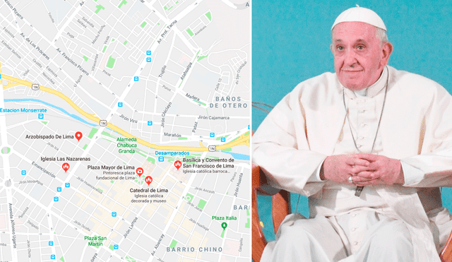 Papa Francisco en Perú: vías que permanecerán cerrada por su visita