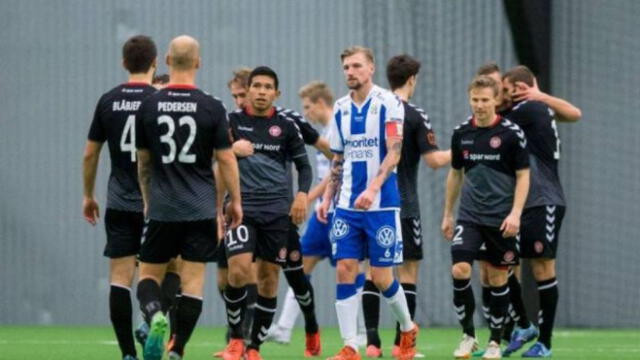 Flores da pase gol en triunfo del Aalborg