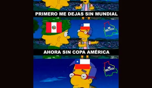 Perú goleó a Chile y los crueles memes estuvieron a la orden del día [FOTOS]