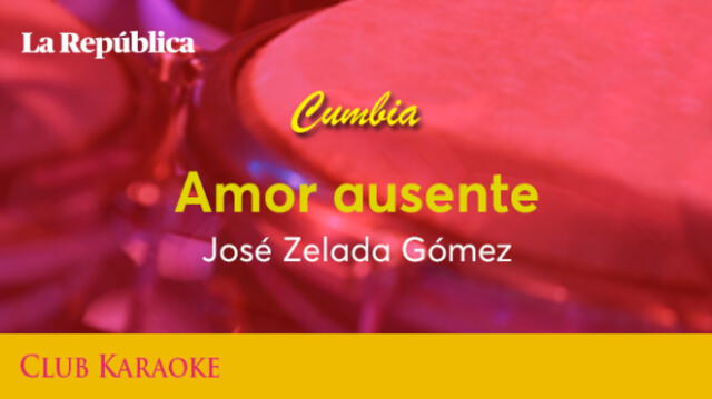 Amor ausente, canción de José Zelada Gómez