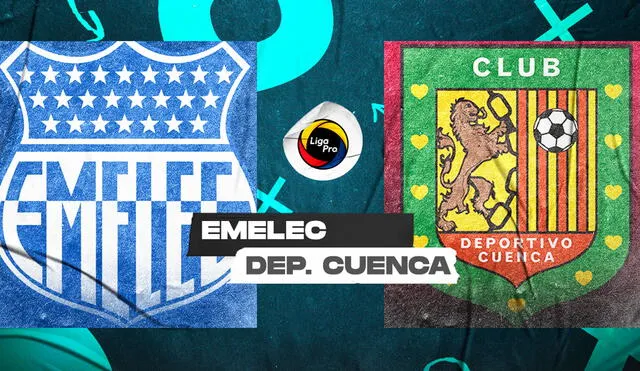 Emelec vs. Deportivo Cuenca por la fecha 14 de la Liga Pro de Ecuador 2020-21. (Gráfica: Fabrizio Oviedo/La República).