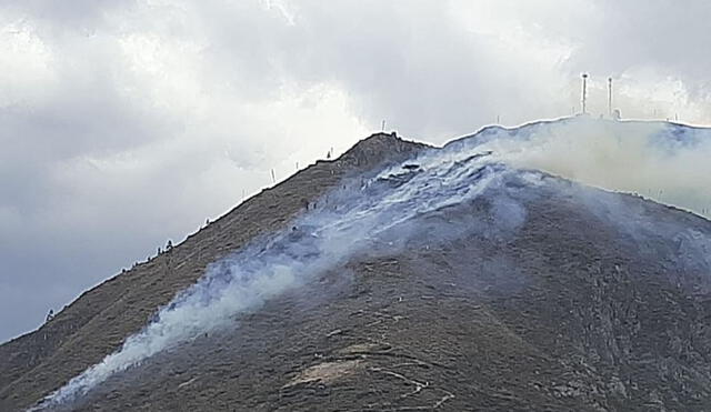 Incendio Huancabamba