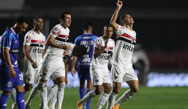 Sao Paulo golea 4-1 a Binacional en la Copa Libertadores 2020. Foto: EFE
