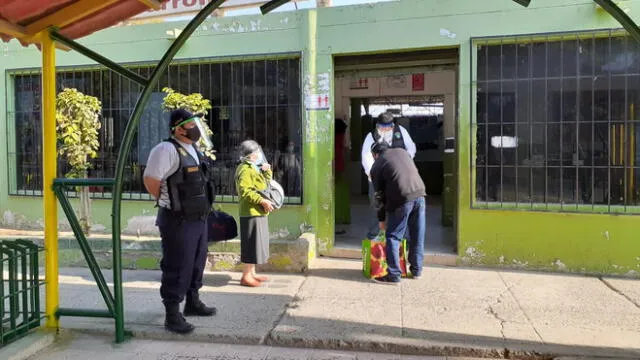 Aperturan terminal terrestre en Castilla. (Foto. República)