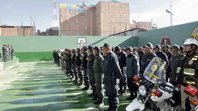 Policías son sometidos a prueba psicológica en Arequipa