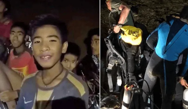 Tailandia acelera rescate de 12 niños atrapados en cueva por un nuevo riesgo [VIDEO]