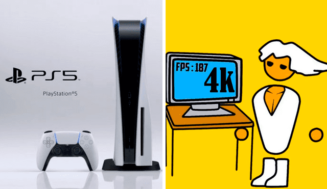 Los gráficos de la PS5 estarían por debajo de lo que ya existe en la gama media del mercado. La Xbox Series X la supera ligeramente en potencia. Foto: Sony/Geeknetic, composición
