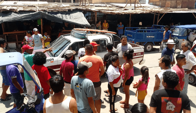 Situación puso en alerta a comerciantes y población.