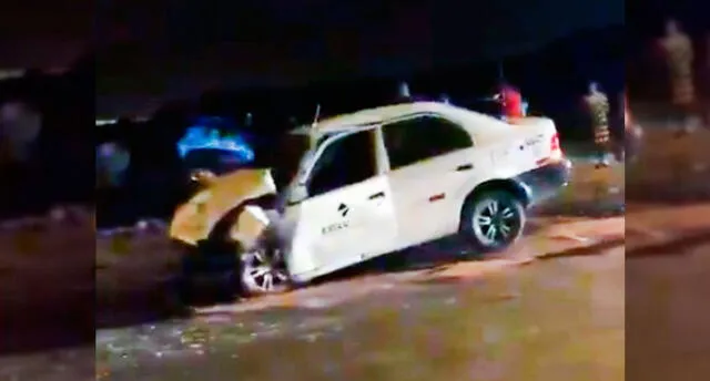 Cuatro personas heridas dejó un accidente en la carretera a Huanchaco