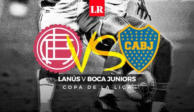 Boca Juniors y Lanús debutan este sábado en el grupo 4 de la Copa de la Liga de Argentina. Foto: Composición de Fabrizio Oviedo / La República