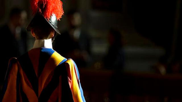 Guardia suiza del Vaticano. Foto: AFP