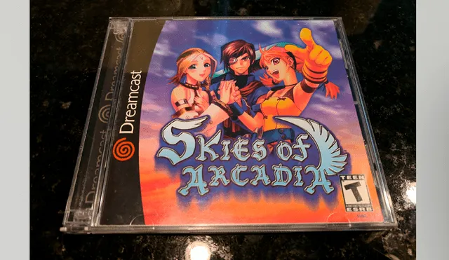 Skies of Arcadia se estrenó en Dreamcast en 2001.