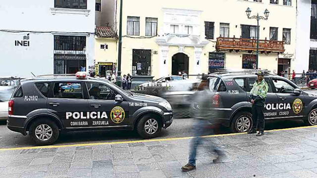 Policías son insuficientes en Cusco
