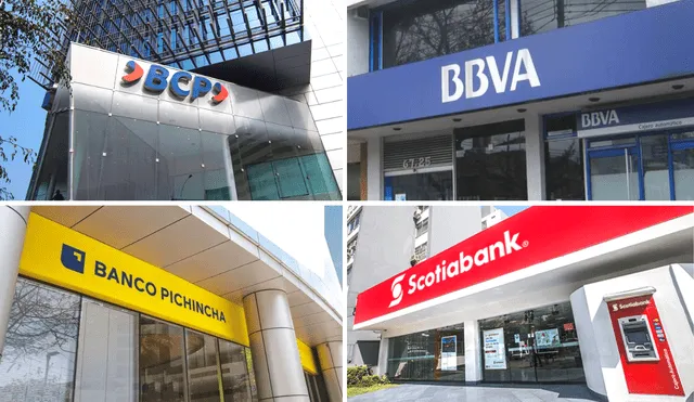 ¿Habrá atención en BCP, BBVA y otros bancos este 26 de diciembre, día no laborable? | Feriados en Perú | Interbank | Banco de la Nación. Foto: composición LR/BCP/BBVA/MásFinanzas/Scotiabank Perú