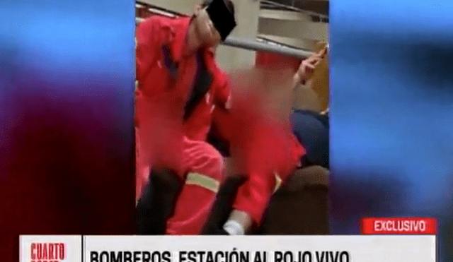 San Borja: polémica en compañía de bomberos por difusión de videos sexuales [VIDEO]