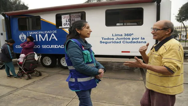 Unidad móvil iniciará sus servicios de orientación en el Parque de la Medicina, en Cercado de Lima. Foto: Difusión.