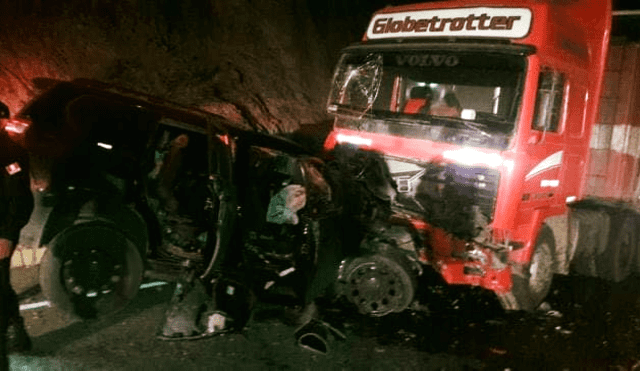 Dos muertos en accidente tránsito en Jaén.