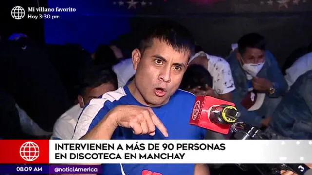 Hombre dijo que se arrepentía de haber asistido a discoteca. (Foto: Captura de video / América Noticias)