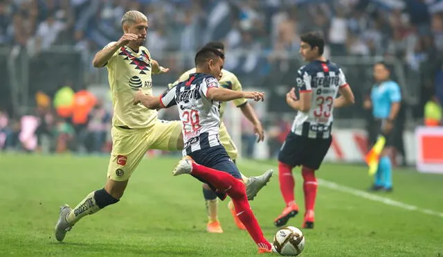 América vs Monterrey EN VIVO: sigue aquí la primera final de la Liga MX 2019. Foto: EFE.