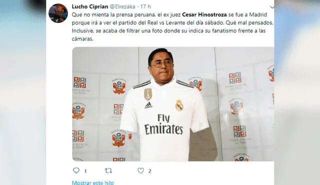 Facebook: Usuarios castigan a César Hinostroza con divertidos memes tras fugarse a España