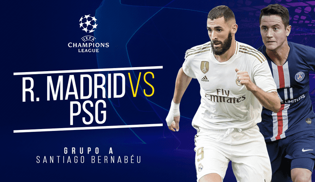 Real Madrid vs. PSG EN VIVO por la Champions League