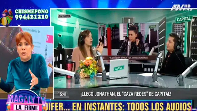 Magaly Medina ataca a Mónica Cabrejos por defender a Yahaira Plasencia: “Ubícate un poco”
