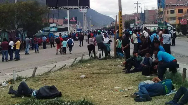 Huelga en Huánuco: continúa el bloqueo de vías