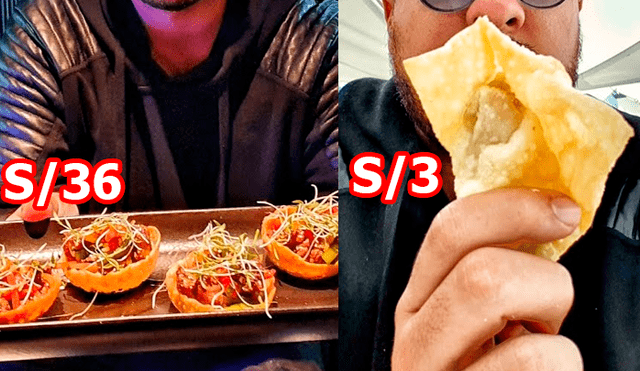 YouTube viral: comparan sabor de ‘wantan’ de S/36 con uno de S/3 y resultado sorprende a peruanos