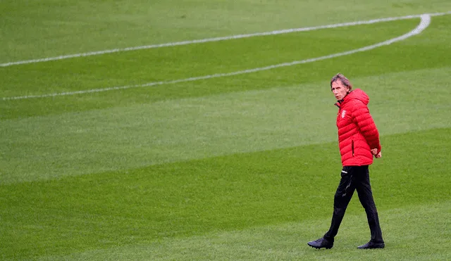 Ricardo Gareca continúa con sus trabajos en la selección peruana pese al coronavirus. | Foto: AFP