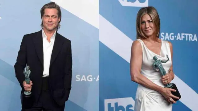 Brad Pitt y Jennifer Aniston SAG AWARDS