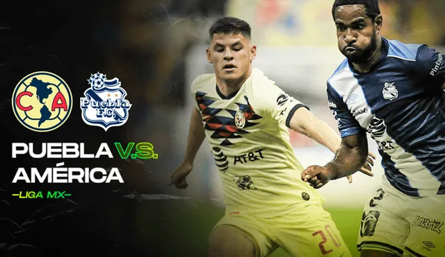 Puebla y América se enfrentan por la novena jornada del Torneo Guardianes 2020 de Liga MX. (Gráfica: Fabrizio Oviedo/La República).
