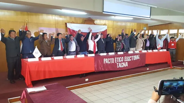 Candidatos al Gobierno Regional de Tacna firman pacto ético [VIDEO]