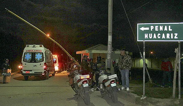 Amotinamiento de presos en penal de Huacariz deja cuatro heridos de bala