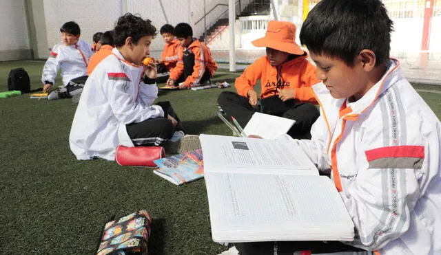 Niños de Huancayo incentivan a la lectura