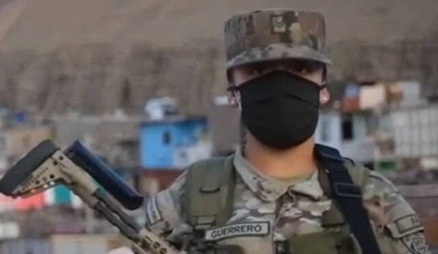 El Ejército del Perú publicó un video donde aparece Paolo Guerrero. Foto: Ejército del Perú