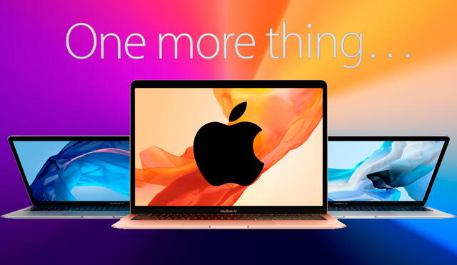 El evento One More Thing de Apple se transmitirá de manera online el 10 de noviembre. Foto: composición La República