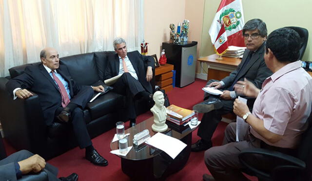Comitiva de Ministerio Relaciones Exteriores llega a Tacna