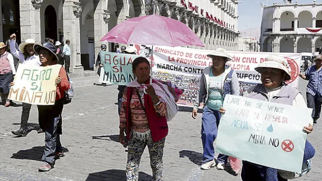 Arequipa: Pobladores de Caylloma decidirán si continúan huelga contra Majes II